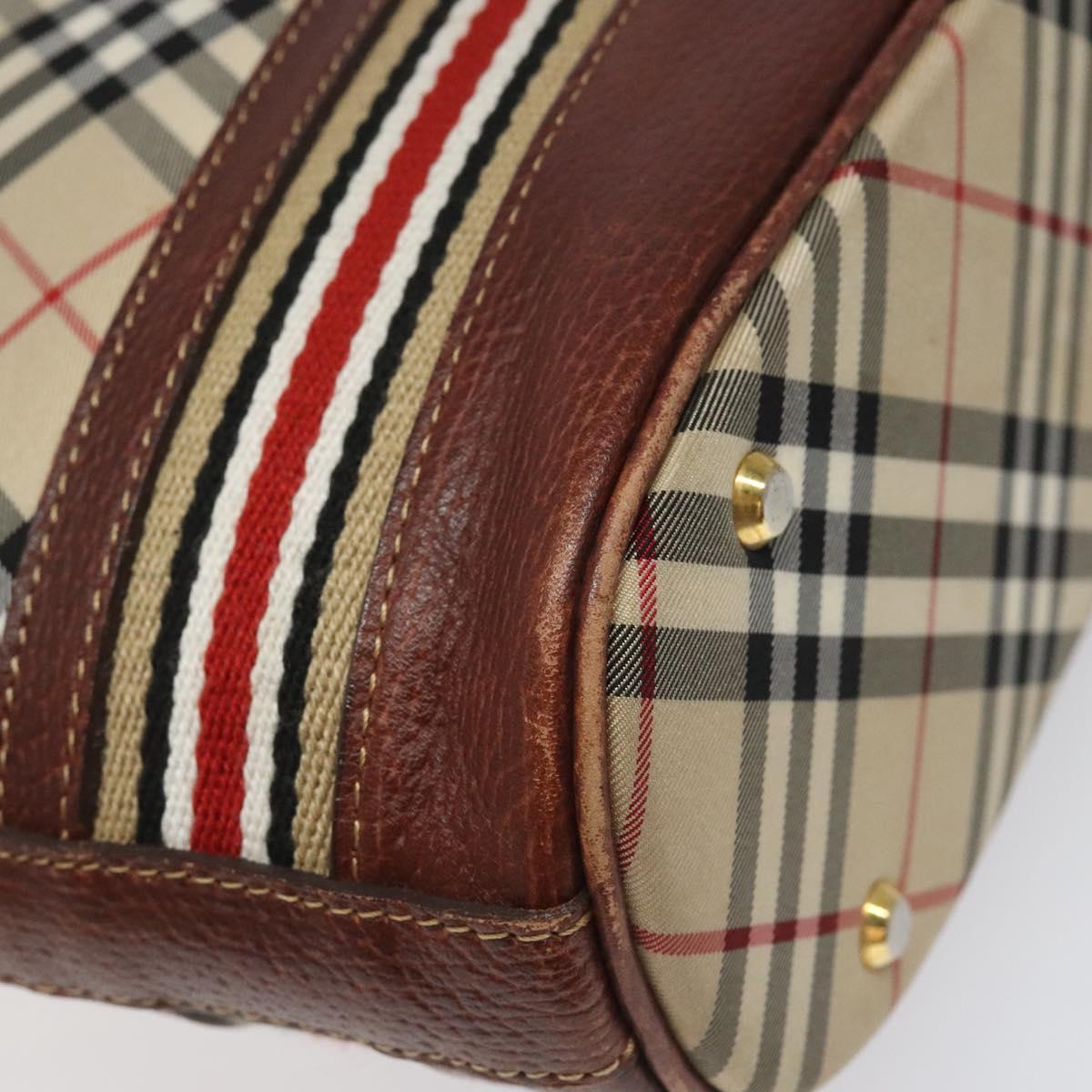 Burberry Nova Check Beige Ceramic Shoulder Bag (Pre-Owned)