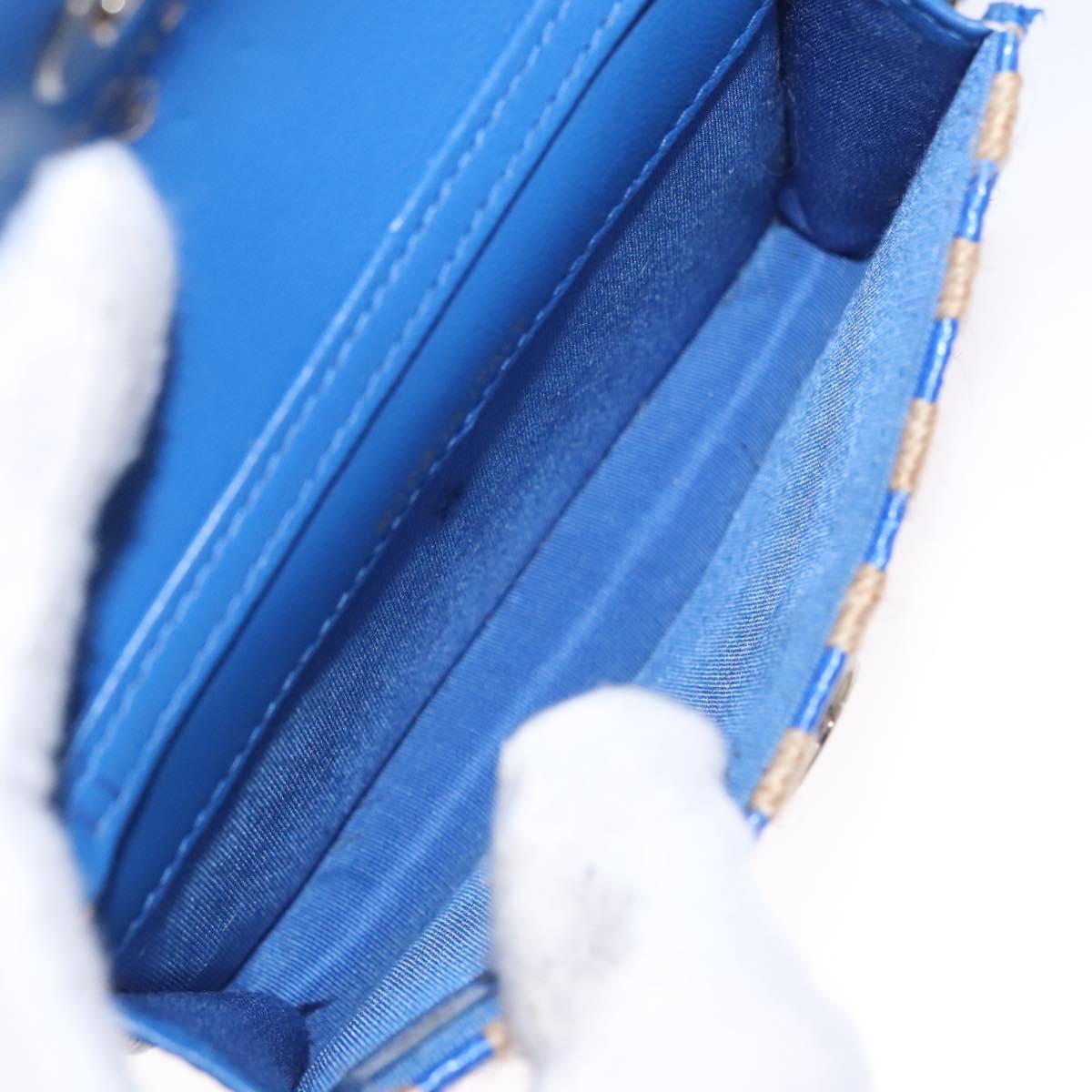 Chanel Trendy Cc Blue Canvas Shoulder Bag (Pre-Owned)