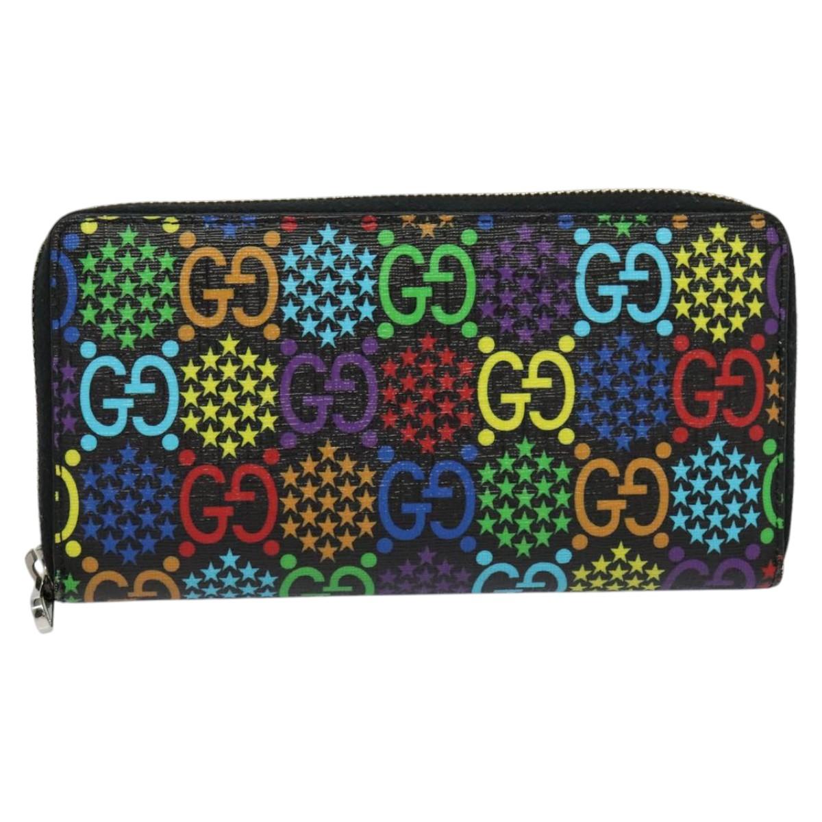 Gucci Gg Canvas Multicolour Canvas Wallet (Pre-Owned)