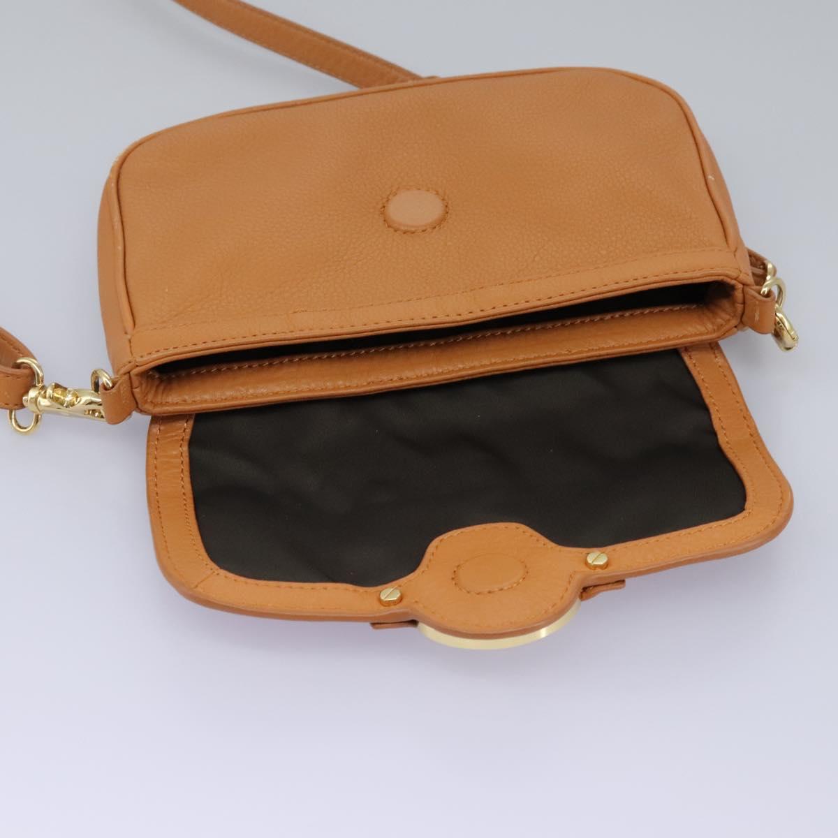 Tory Burch Brown Leather Shoulder Bag (Pre-Owned)