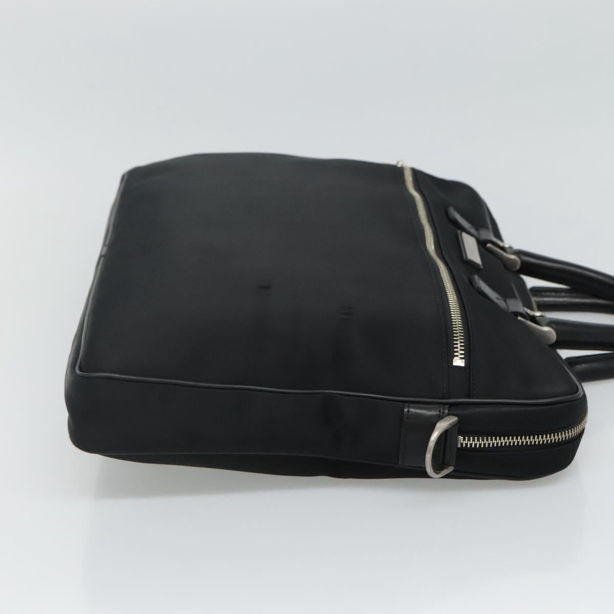 Burberry Nova Check Black Synthetic Briefcase Bag (Pre-Owned)