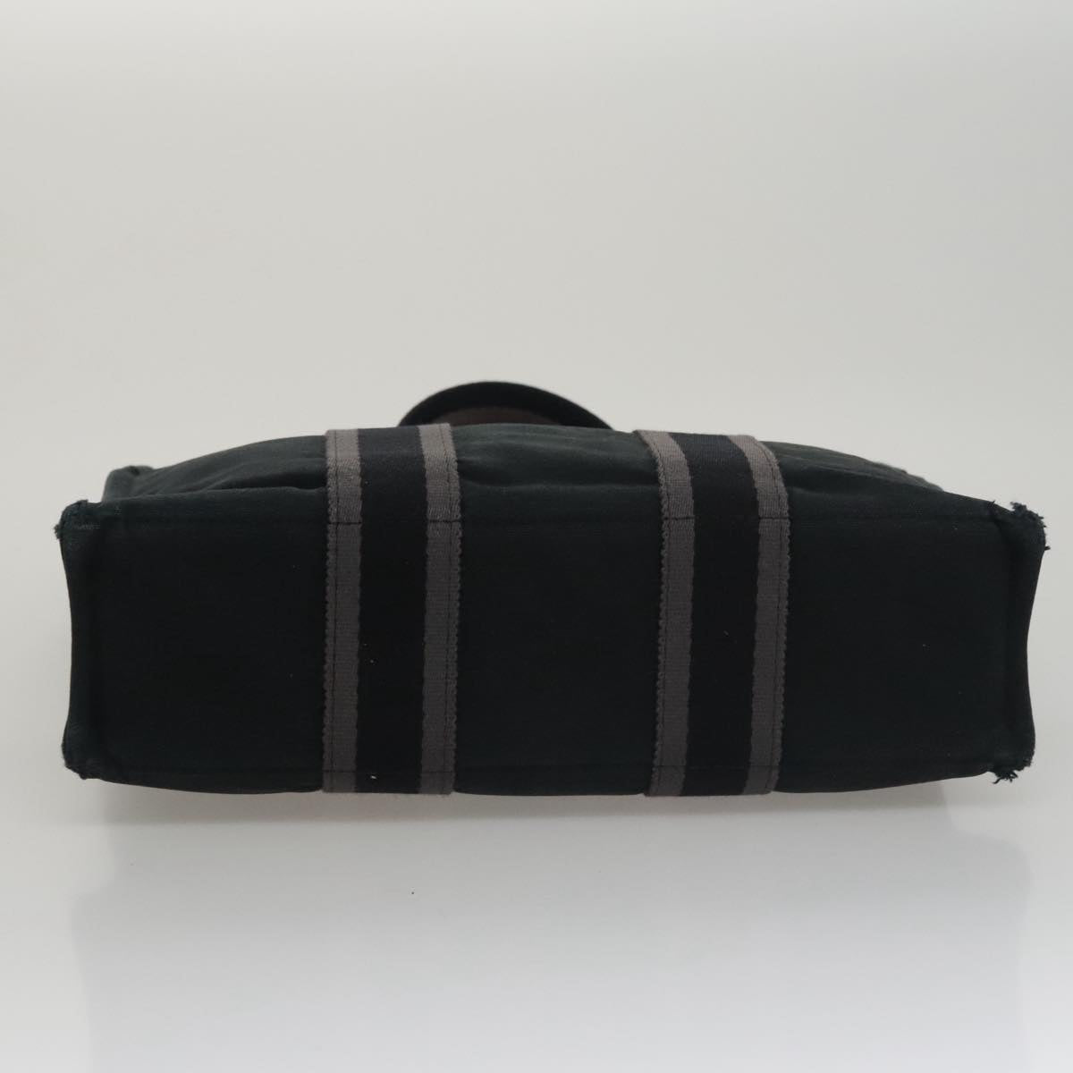Hermès Fourre Tout Black Canvas Handbag (Pre-Owned)