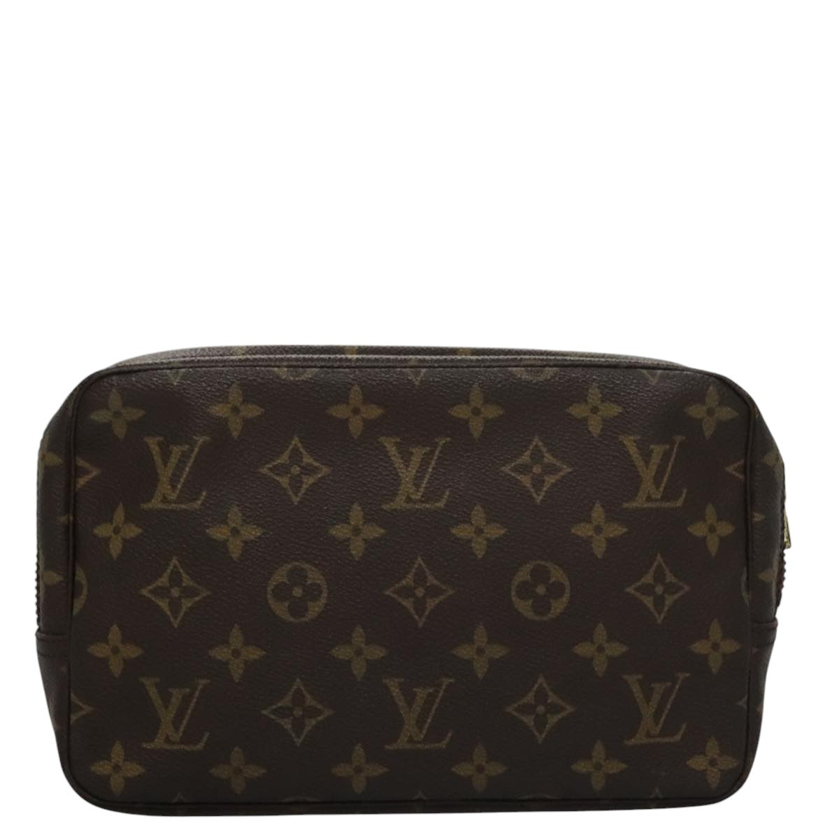 Louis Vuitton Truth Toilette 23 Brown Canvas Clutch Bag (Pre-Owned)