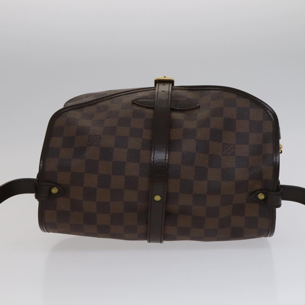 Louis Vuitton Saumur 30 Brown Canvas Shoulder Bag (Pre-Owned)
