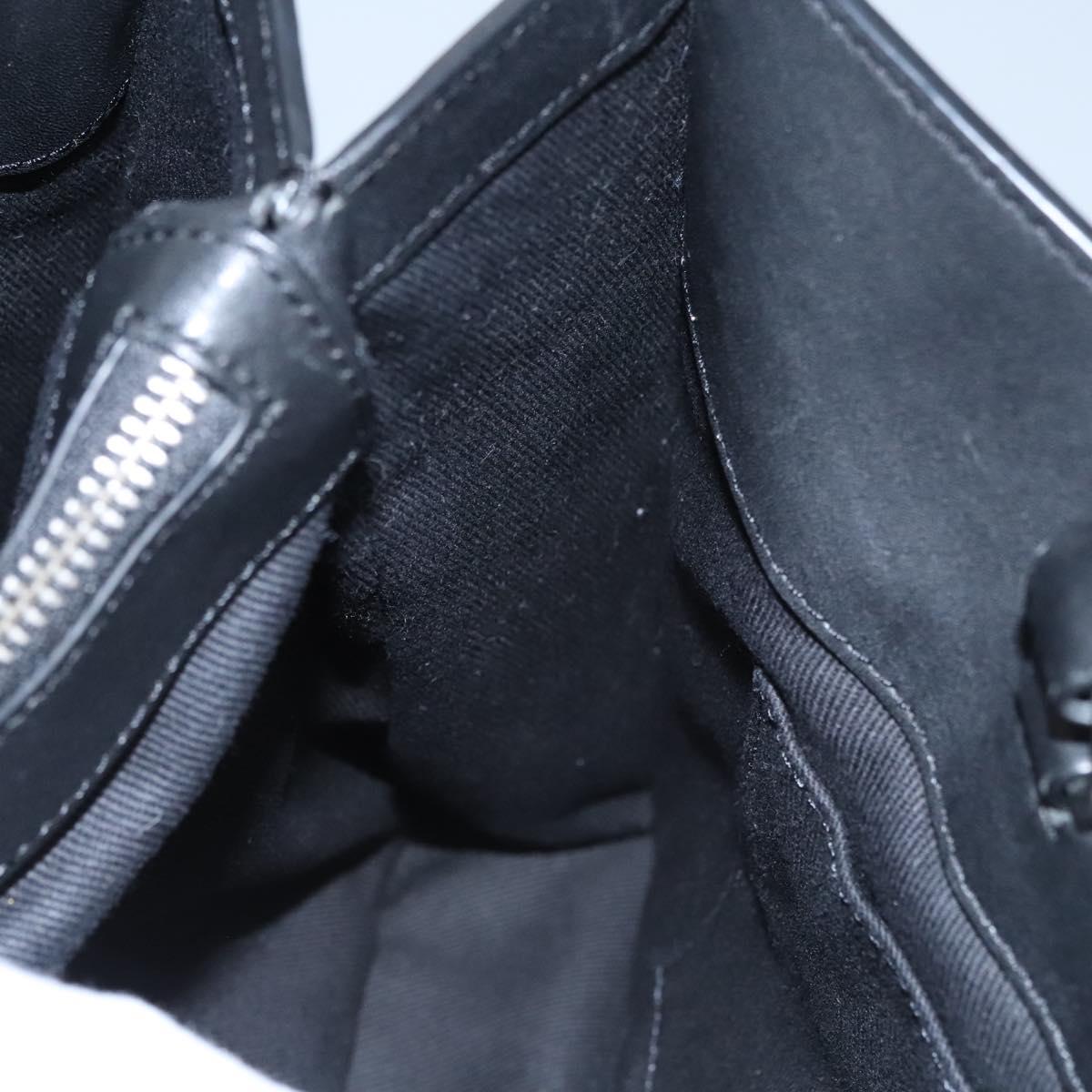 Ralph Lauren Polo Black Leather Tote Bag (Pre-Owned)