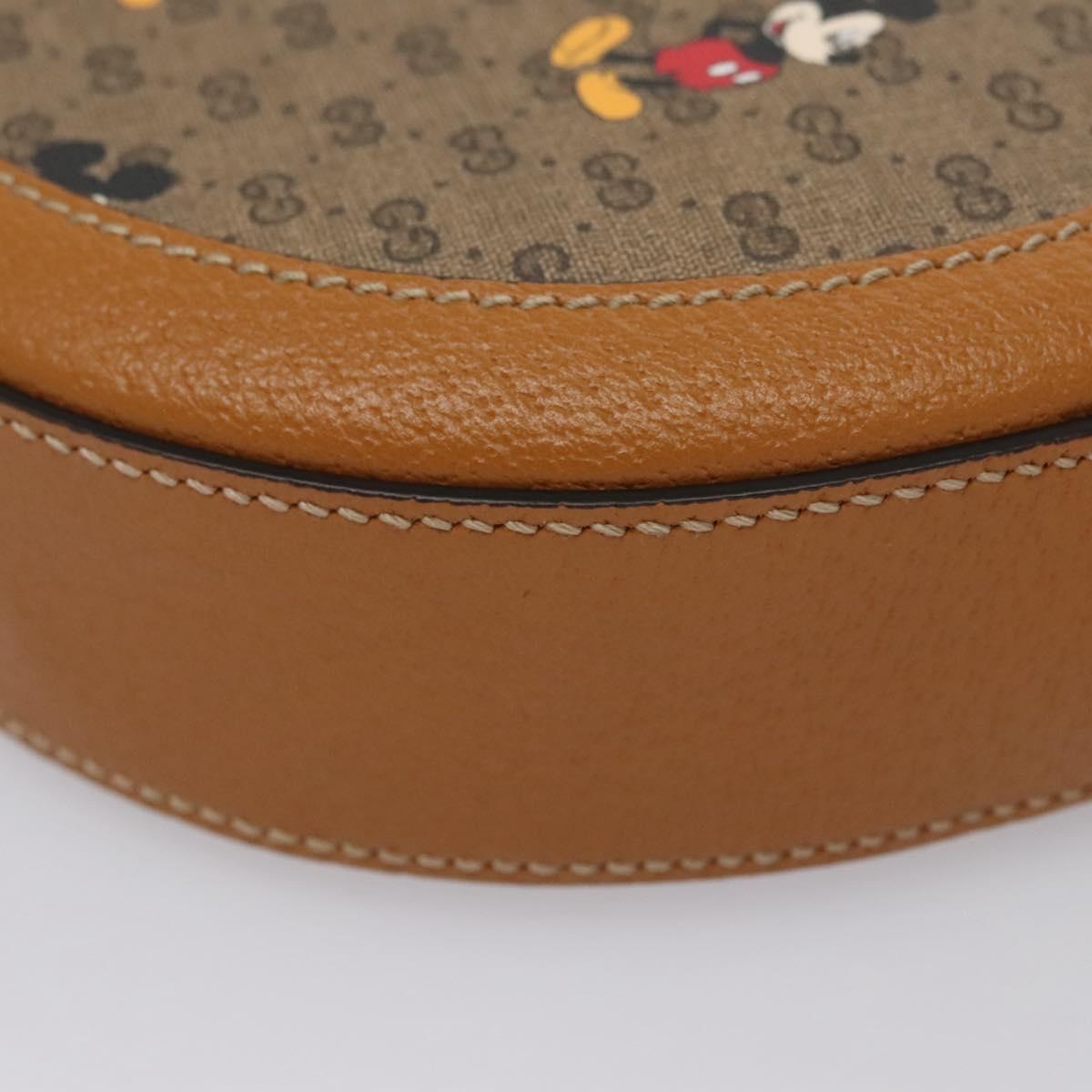 Gucci Disney X Gucci Beige Wicker Shoulder Bag (Pre-Owned)