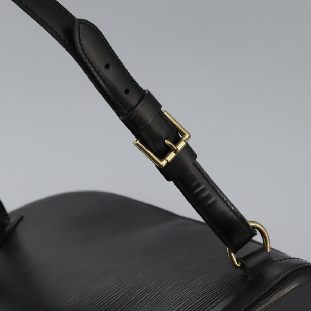 Louis Vuitton Gobelins Black Leather Backpack Bag (Pre-Owned)