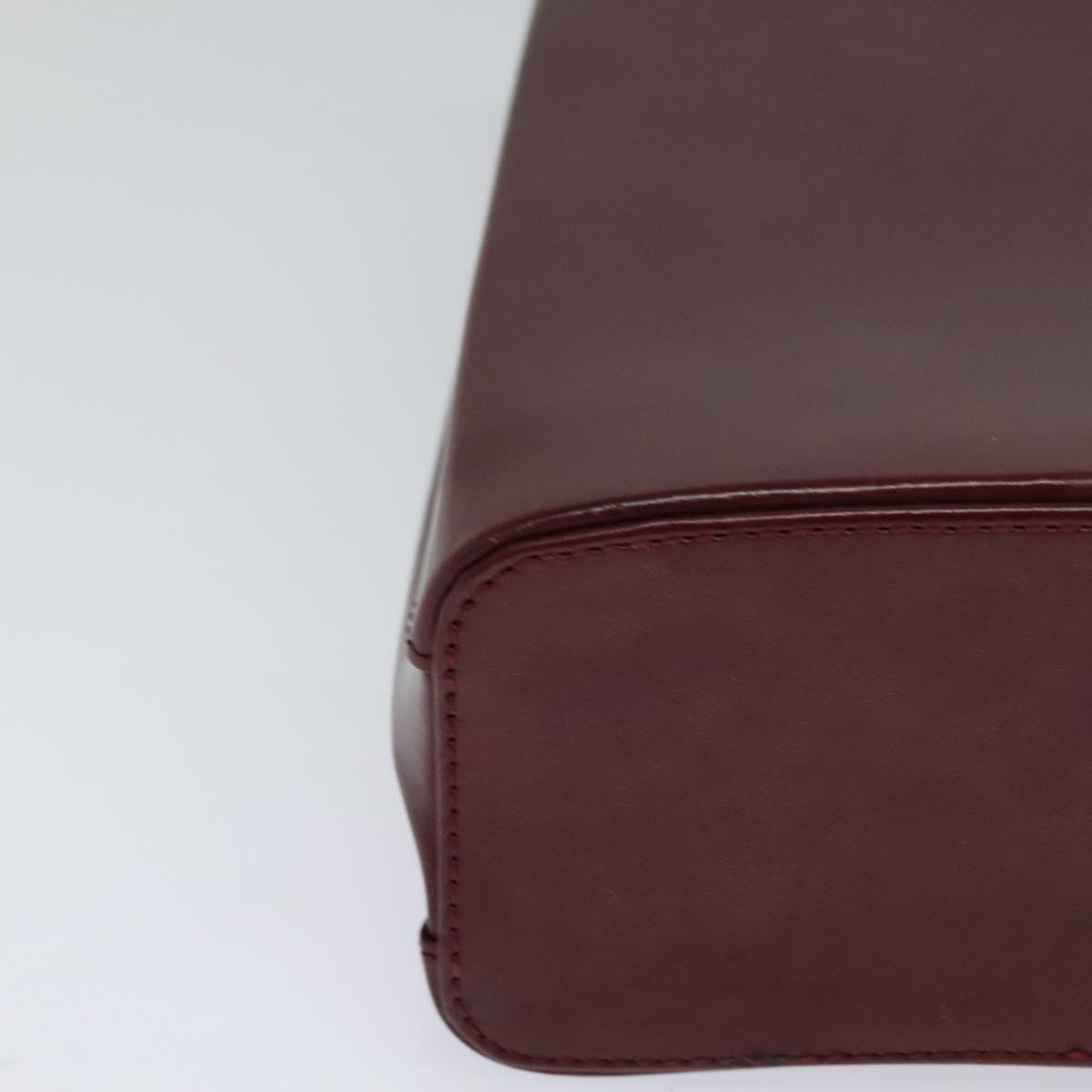 Cartier Trinity Burgundy Leather Handbag (Pre-Owned)