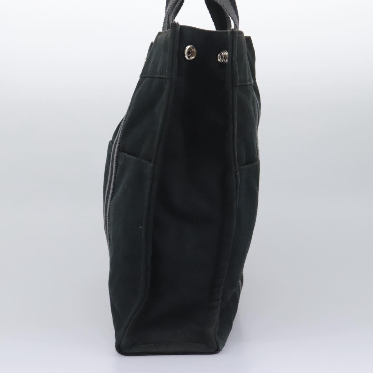 Hermès Toto Black Canvas Tote Bag (Pre-Owned)