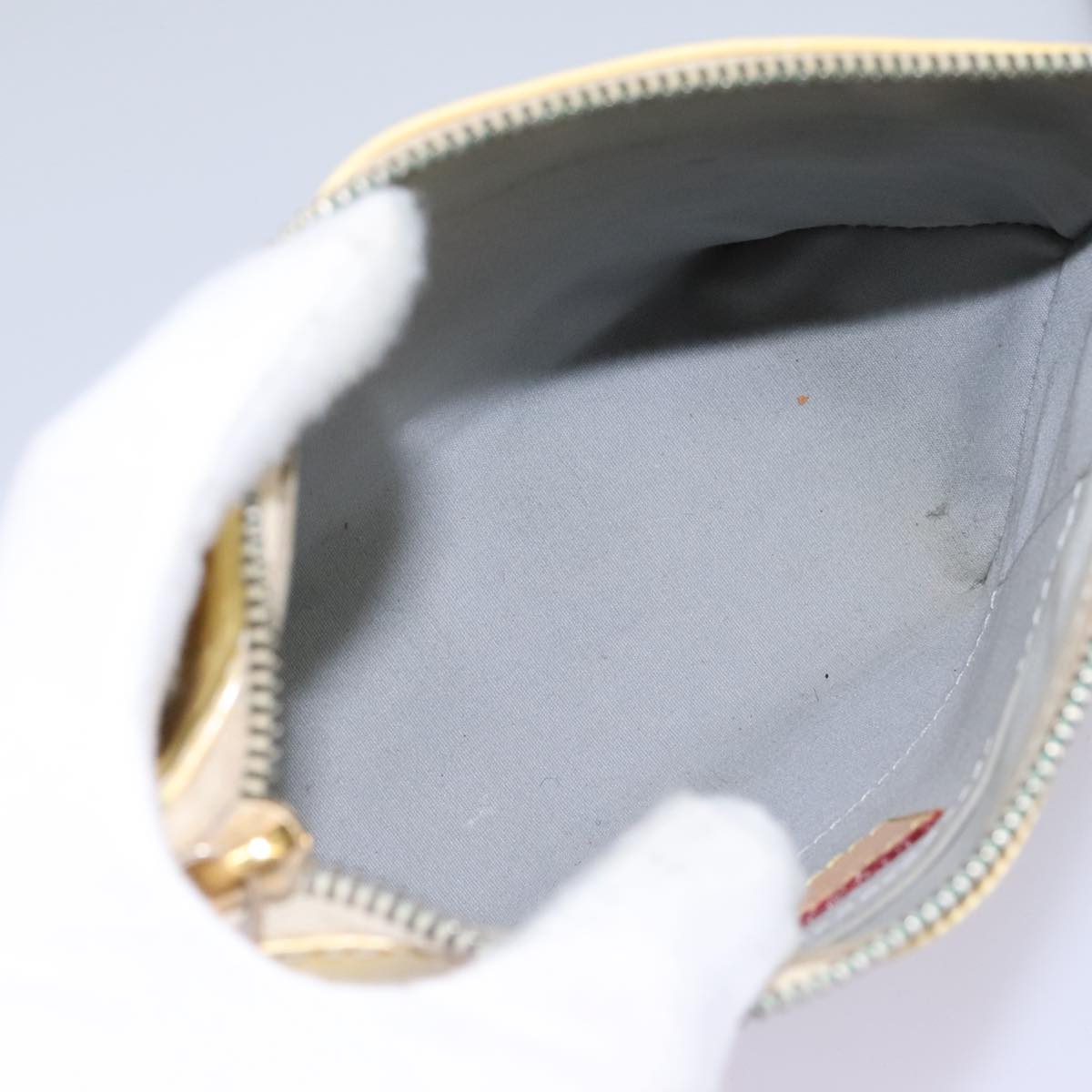 Louis Vuitton Minna Beige Patent Leather Shoulder Bag (Pre-Owned)