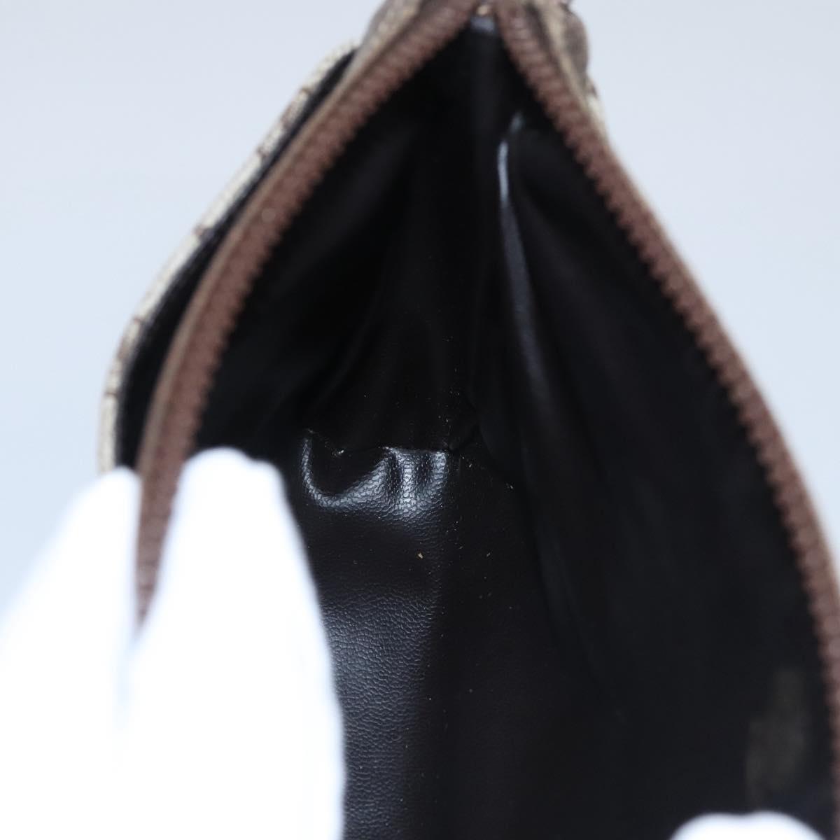 Gucci Ophidia Beige Canvas Clutch Bag (Pre-Owned)