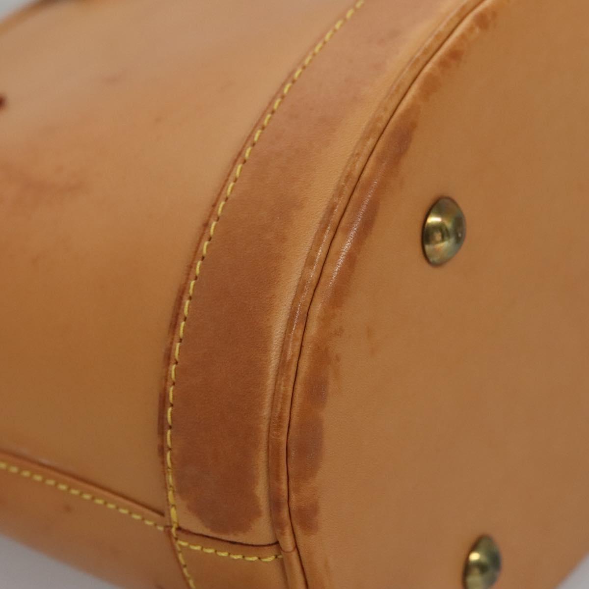 Louis Vuitton Bucket Beige Leather Tote Bag (Pre-Owned)