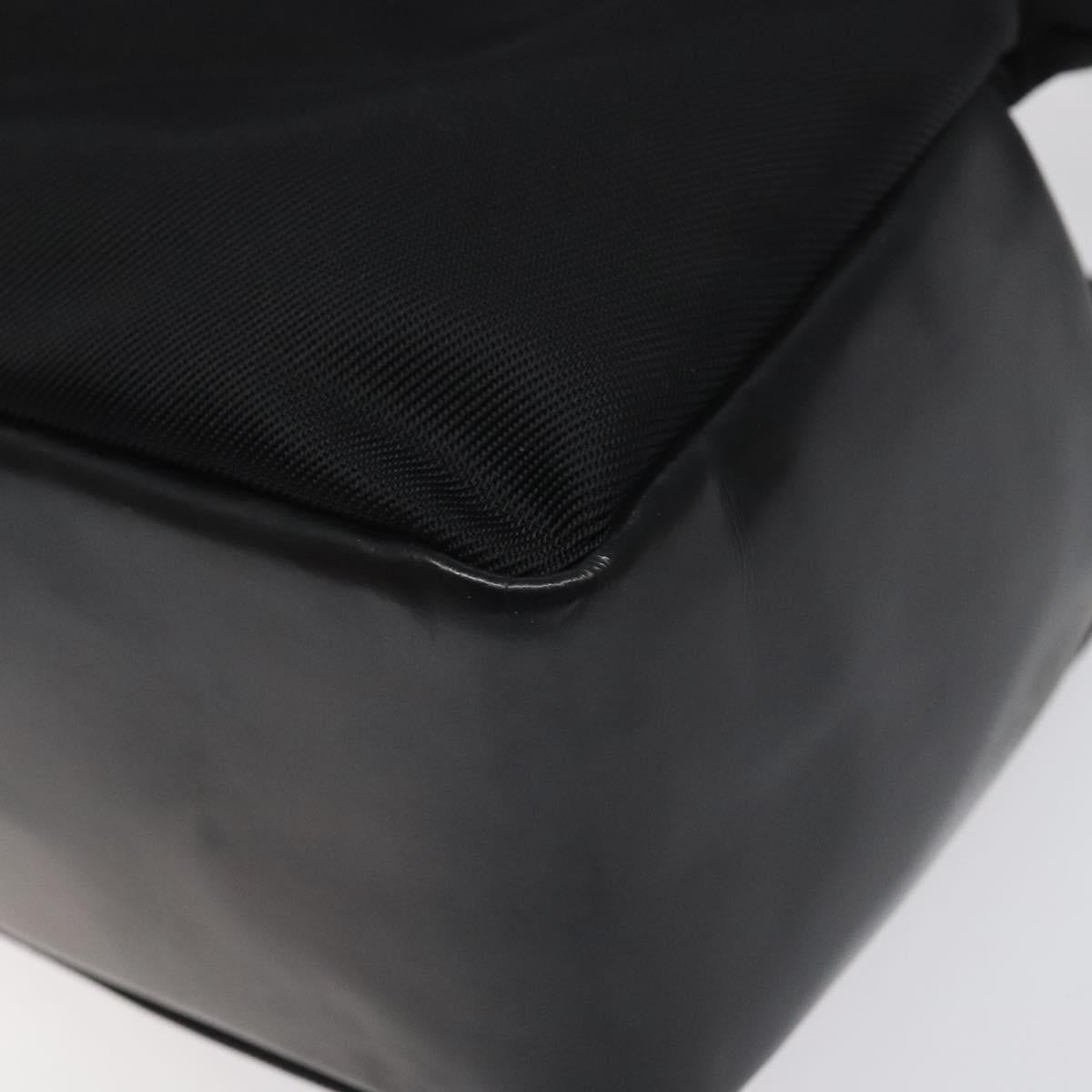 Gucci Bamboo Black Synthetic Handbag (Pre-Owned)