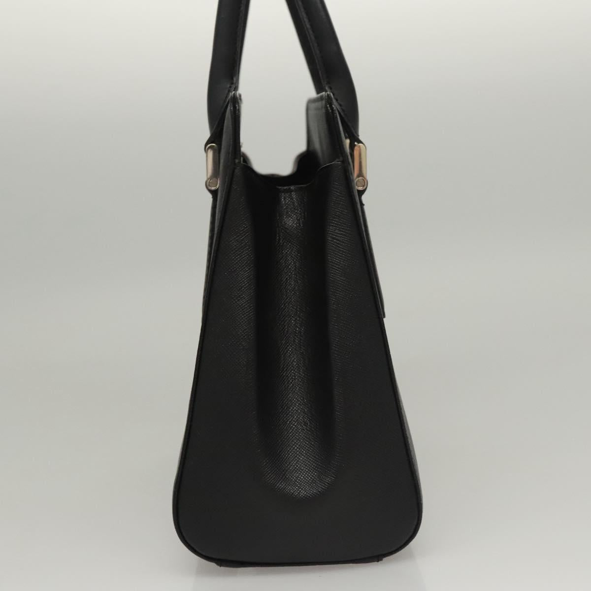 Burberry Black Leather Handbag (Pre-Owned)