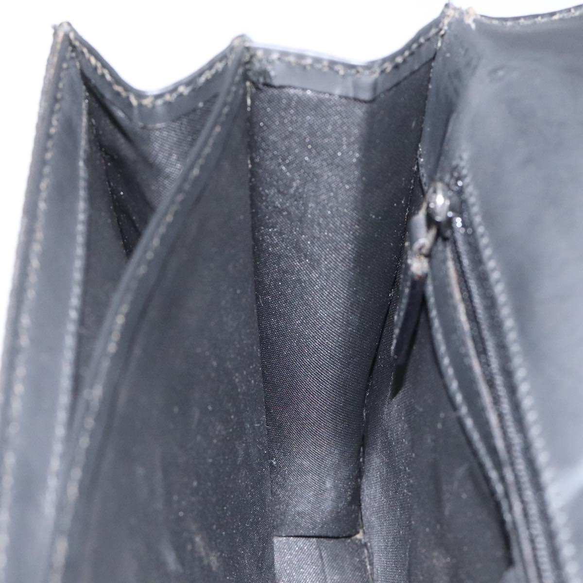 Gucci Gg Canvas Black Canvas Clutch Bag (Pre-Owned)