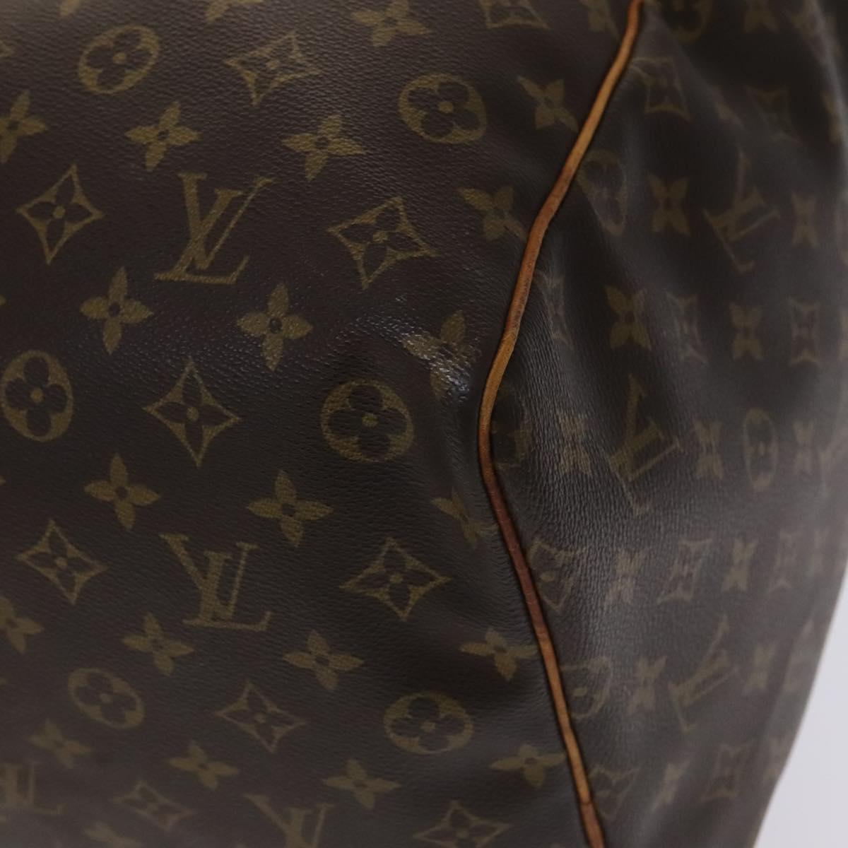 Louis Vuitton Keepall 60 Brown Canvas Travel Bag (Pre-Owned)