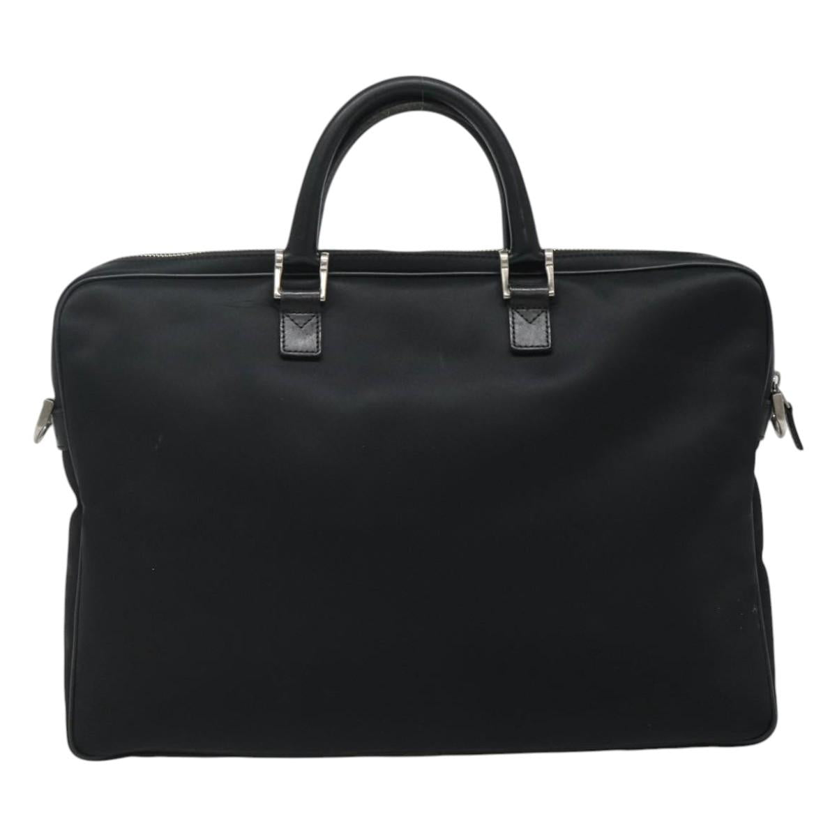 Burberry Nova Check Black Synthetic Briefcase Bag (Pre-Owned)