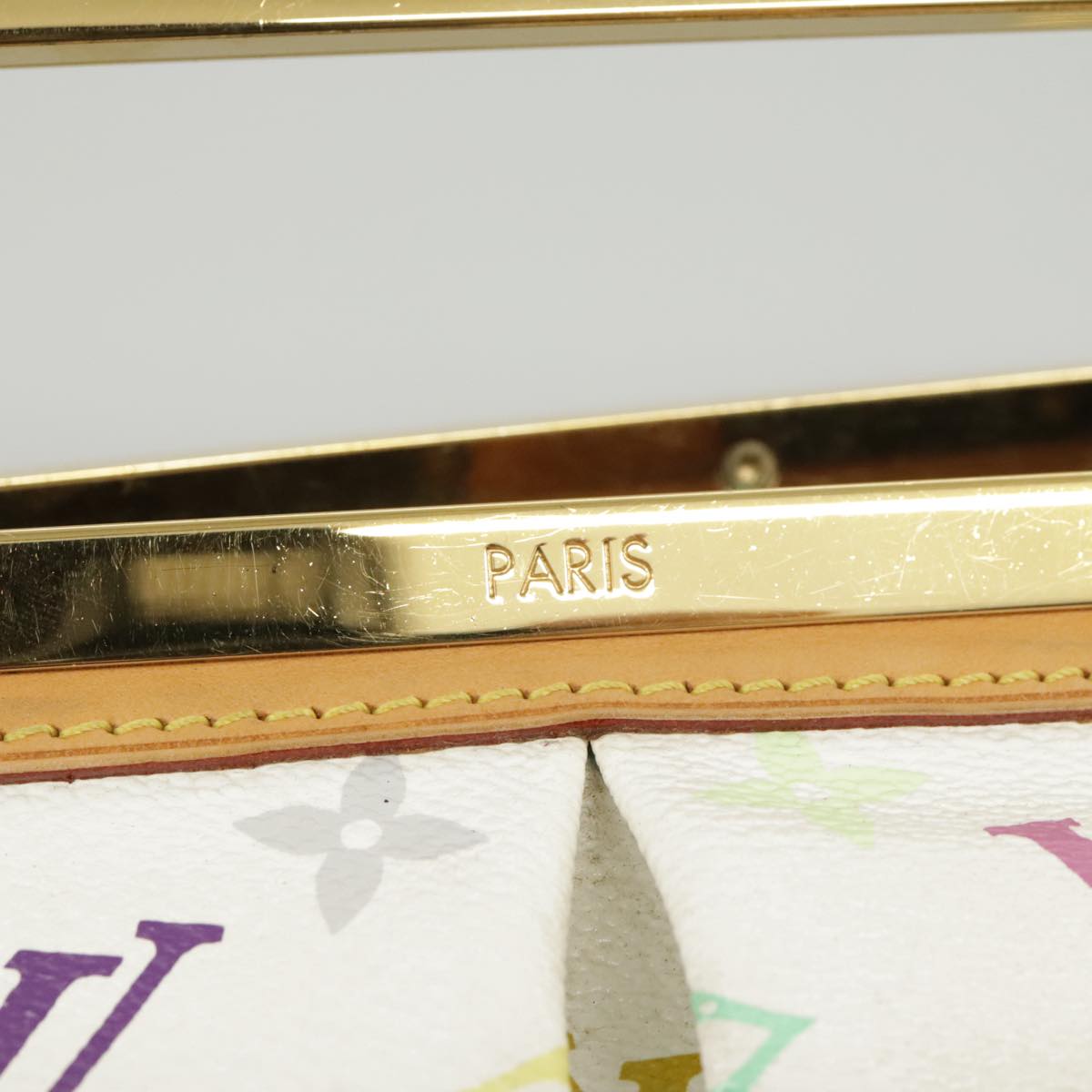 Louis Vuitton Judy White Canvas Shoulder Bag (Pre-Owned)