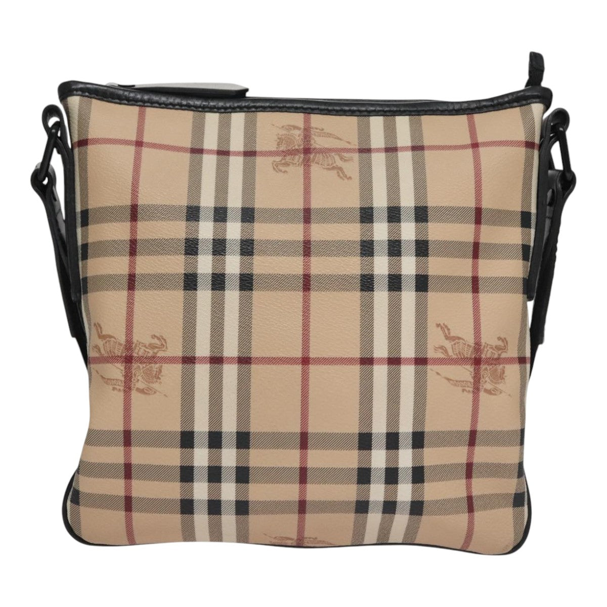 Burberry Nova Check Beige Ceramic Shoulder Bag (Pre-Owned)