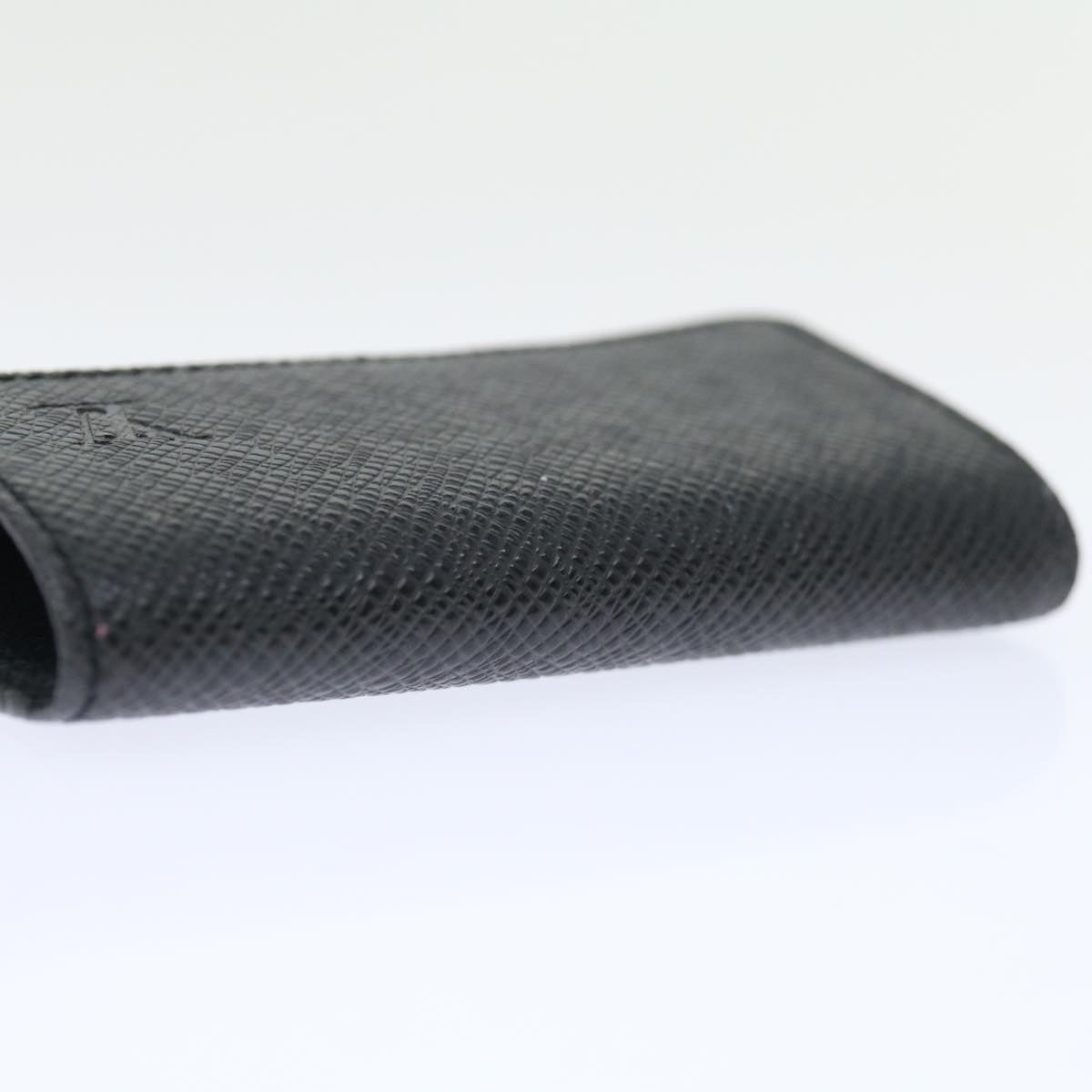 Louis Vuitton 6 Key Holder Black Leather Wallet (Pre-Owned)