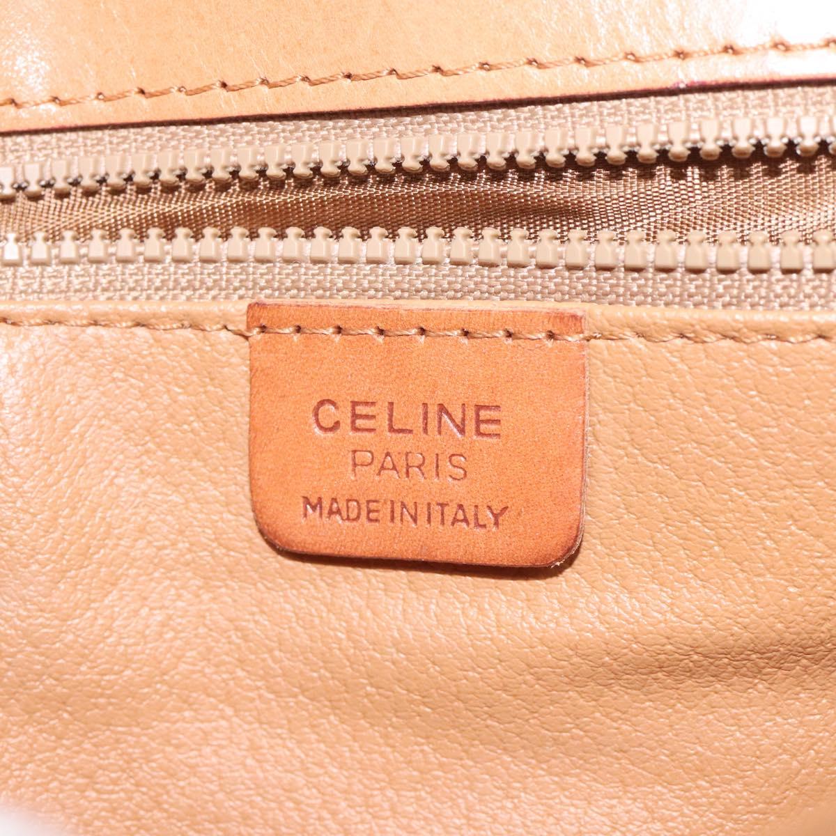 Céline Macadam Brown Canvas Shoulder Bag (Pre-Owned)