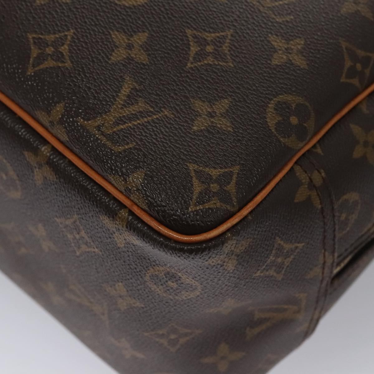 Louis Vuitton Deauville Brown Canvas Handbag (Pre-Owned)