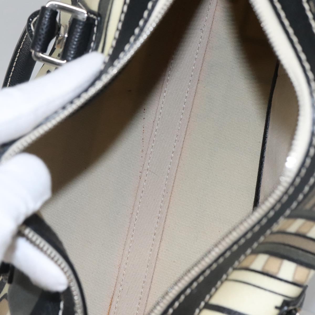 Chanel Central Station Beige Canvas Travel Bag (Pre-Owned)