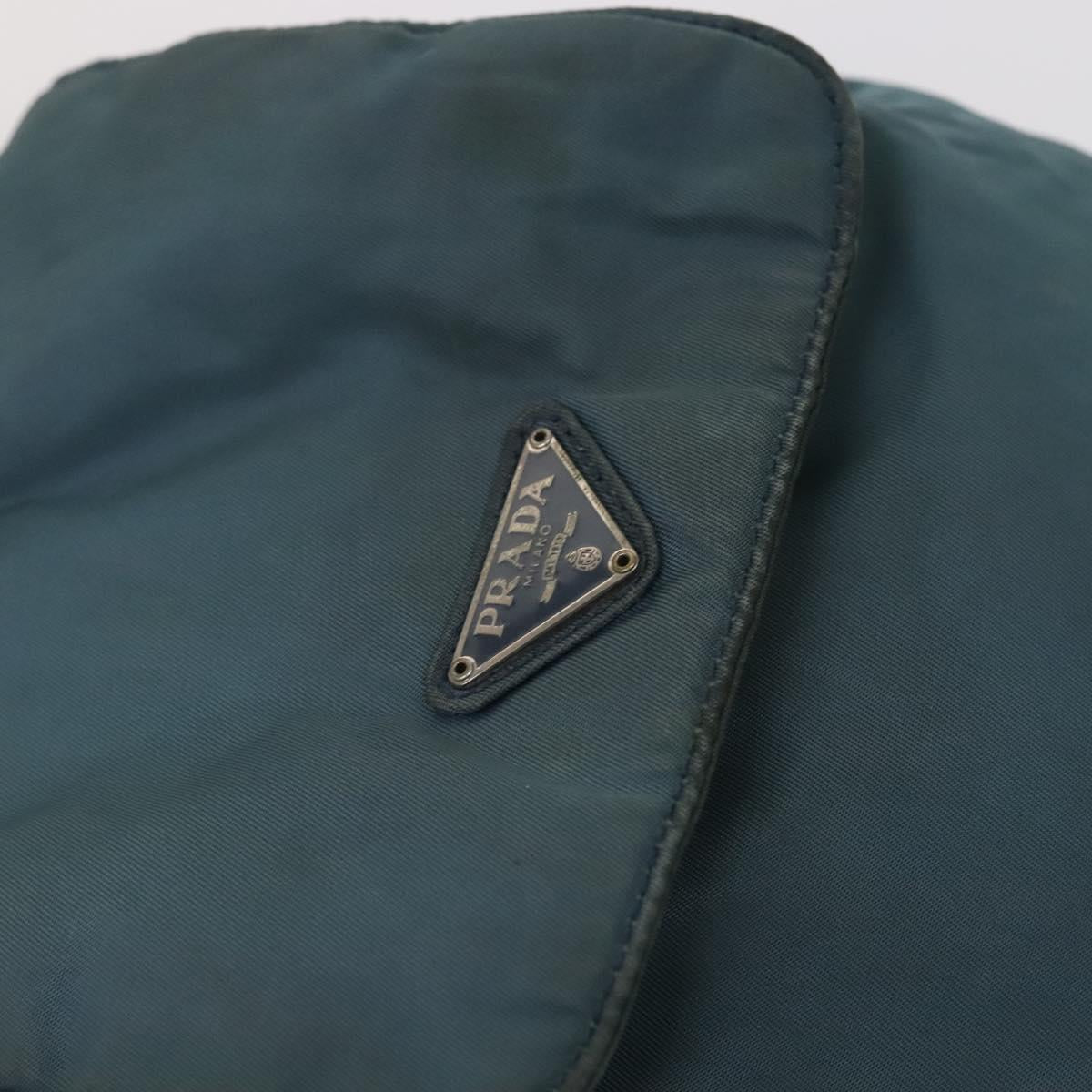 Prada Re-Nylon Blue Synthetic Backpack Bag (Pre-Owned)