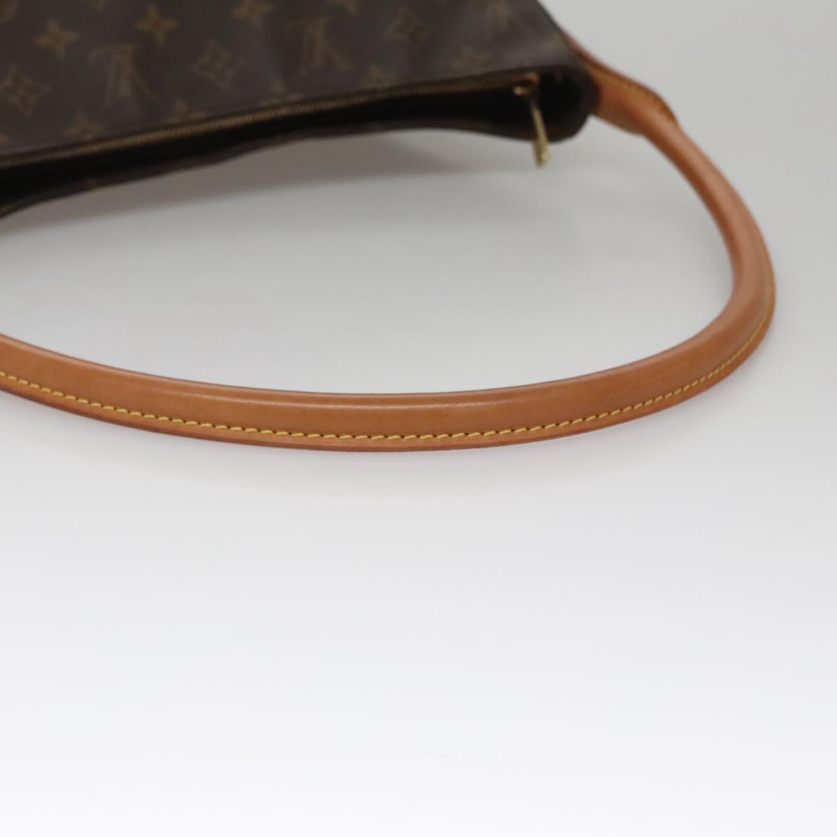 Louis Vuitton Looping Gm Brown Canvas Shoulder Bag (Pre-Owned)