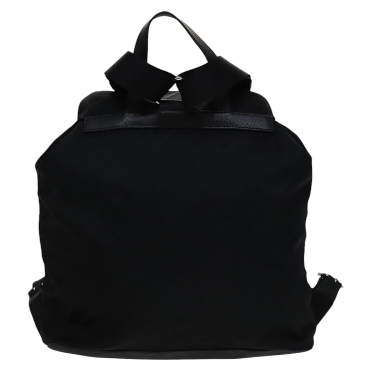 Prada Robot Black Synthetic Backpack Bag (Pre-Owned)