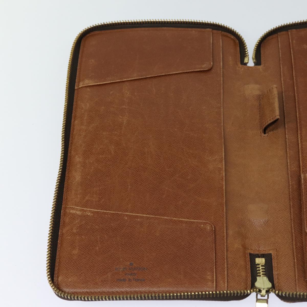 Louis Vuitton Organiser De Voyage Brown Canvas Wallet (Pre-Owned)