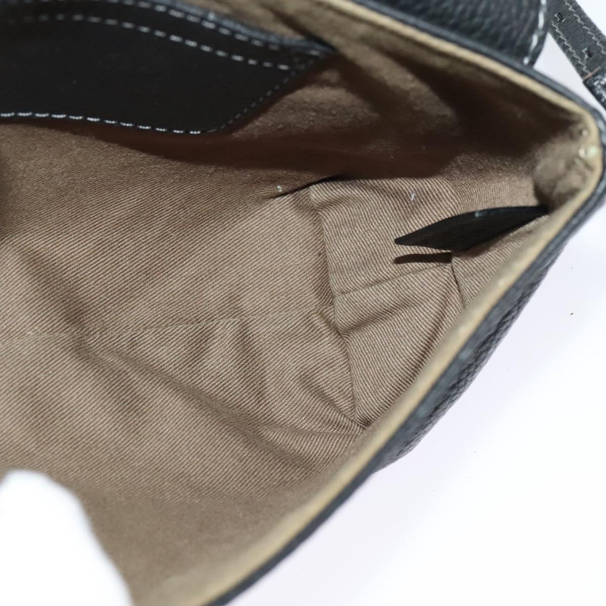 Chloé Marcie Black Leather Shoulder Bag (Pre-Owned)