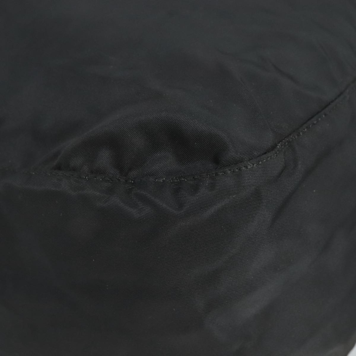 Prada Tessuto Black Synthetic Shoulder Bag (Pre-Owned)
