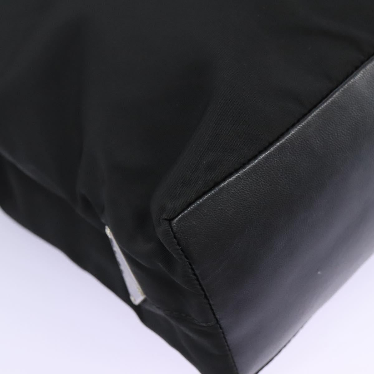 Prada Re-Nylon Black Synthetic Tote Bag (Pre-Owned)