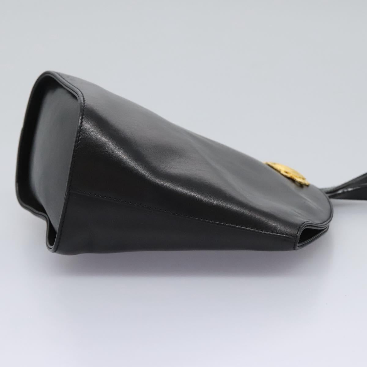 Salvatore Ferragamo - Black Leather Shoulder Bag (Pre-Owned)
