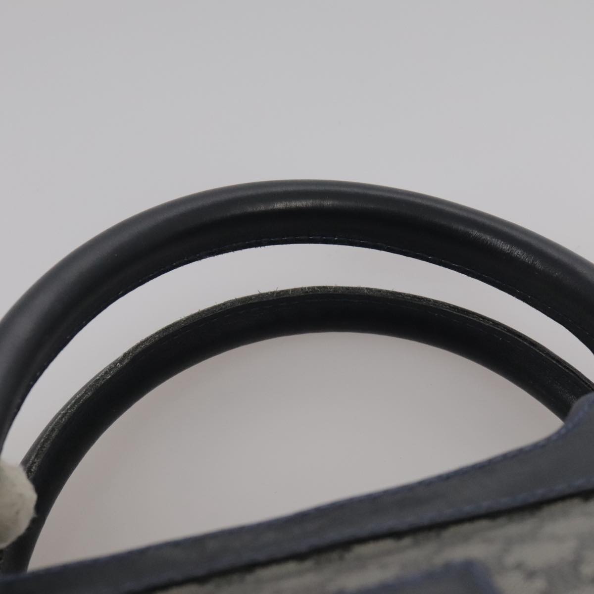 Céline Macadam Navy Canvas Handbag (Pre-Owned)