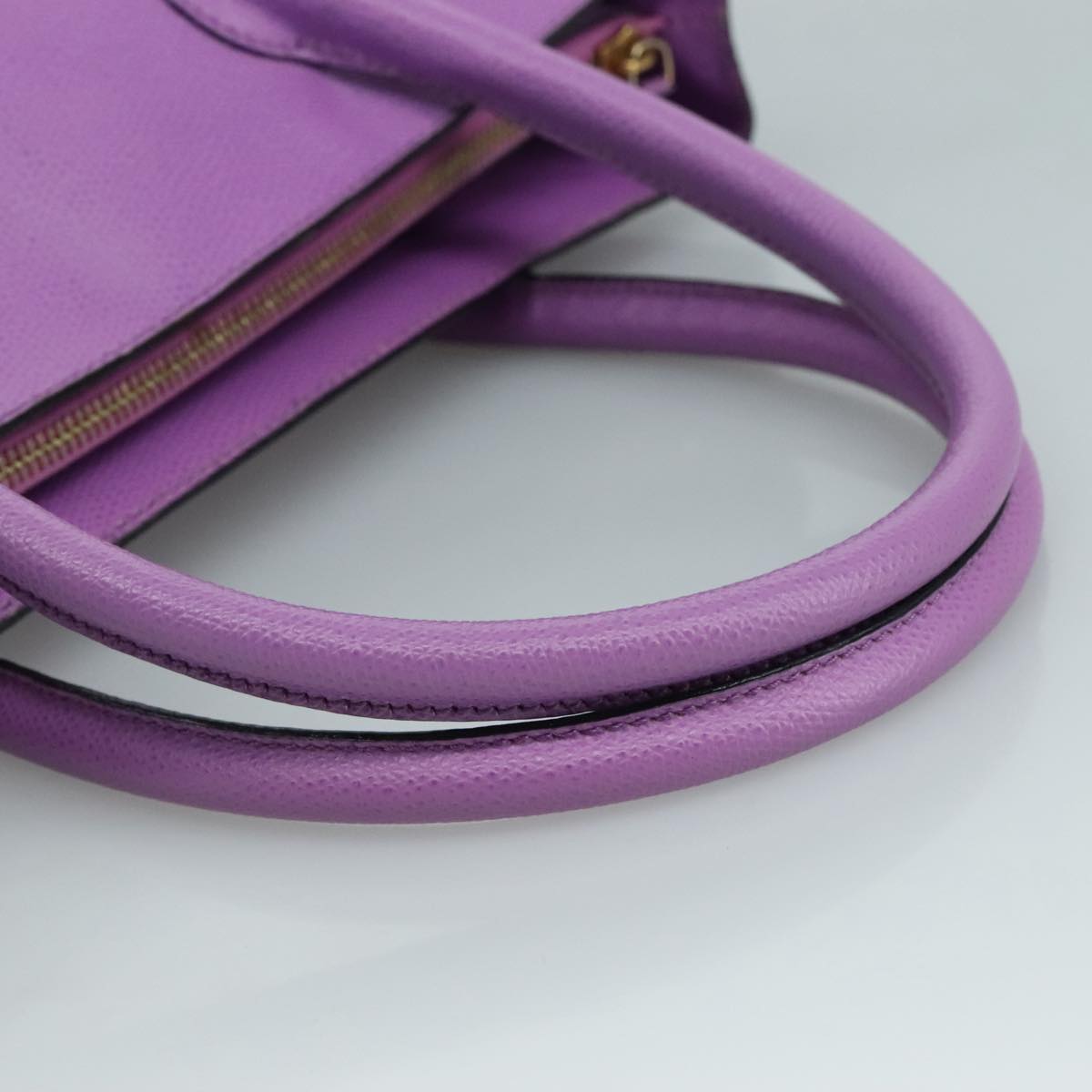 Céline Purple Leather Tote Bag (Pre-Owned)