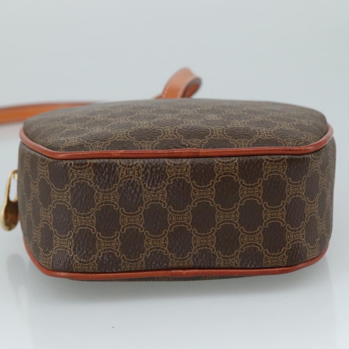 Céline Macadam Brown Canvas Shoulder Bag (Pre-Owned)