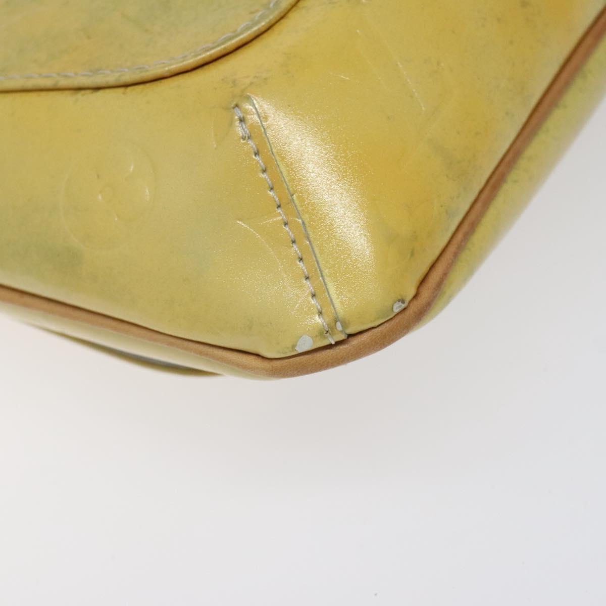 Louis Vuitton Thompson Street Beige Patent Leather Shoulder Bag (Pre-Owned)