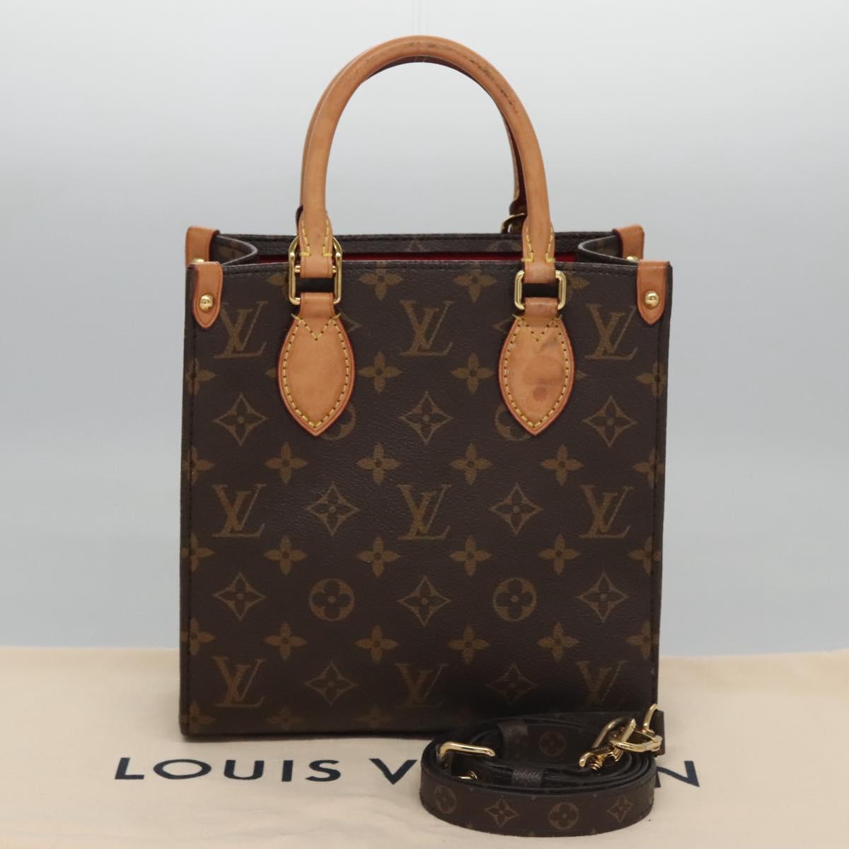Louis Vuitton Plat Brown Canvas Handbag (Pre-Owned)