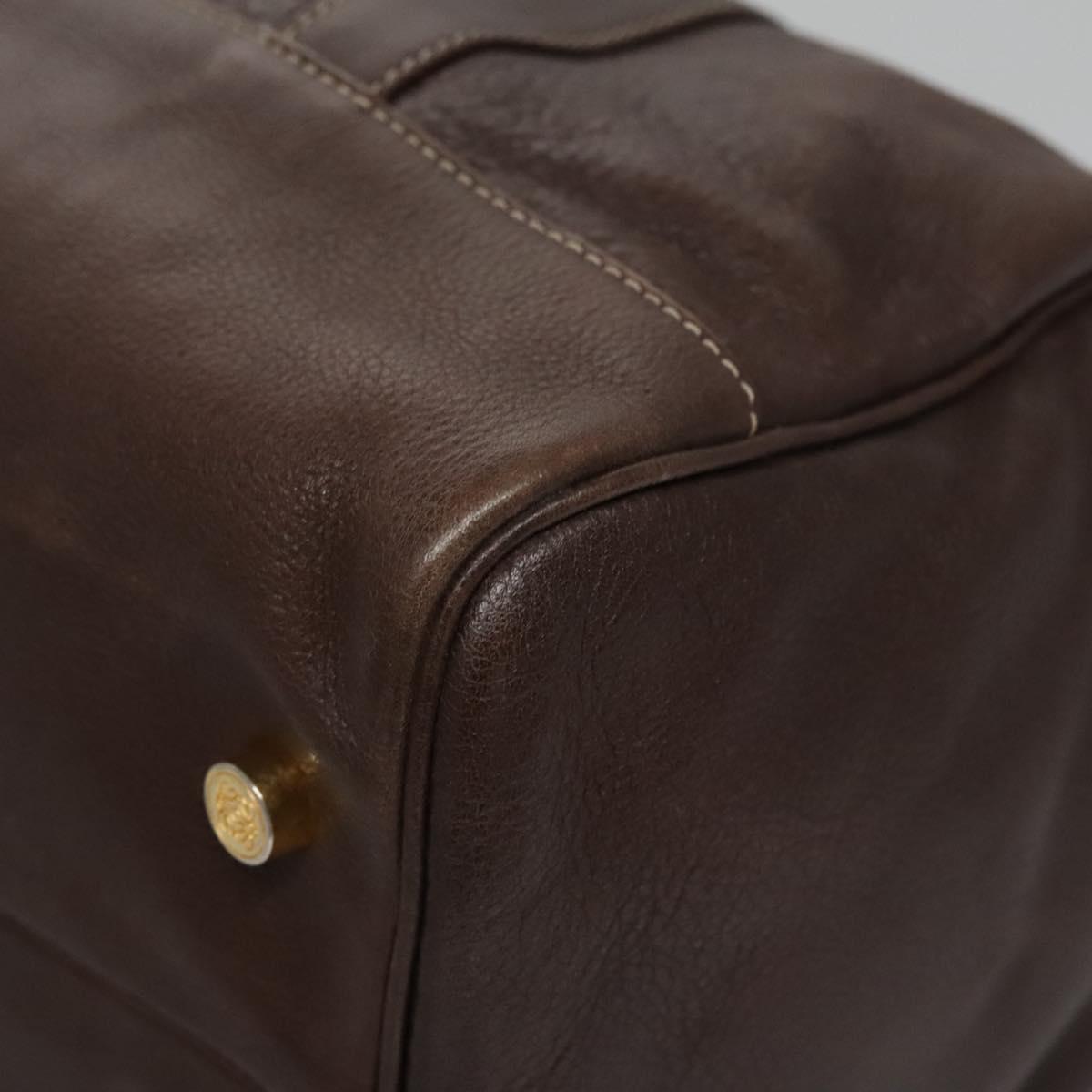 Loewe Flamenco Brown Leather Handbag (Pre-Owned)