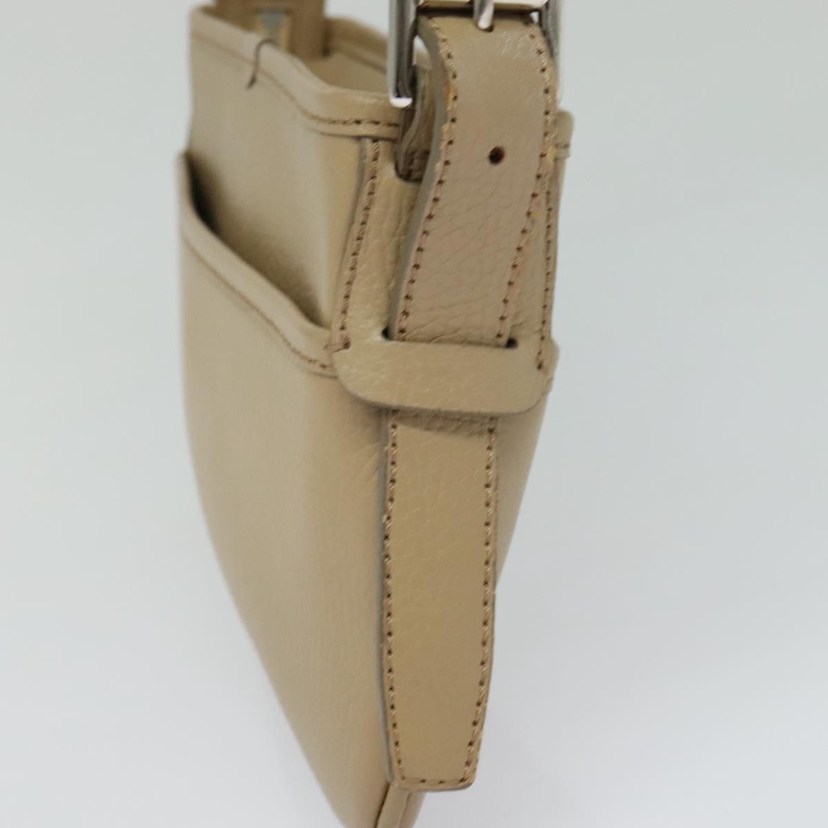Burberry - Beige Leather Shoulder Bag (Pre-Owned)