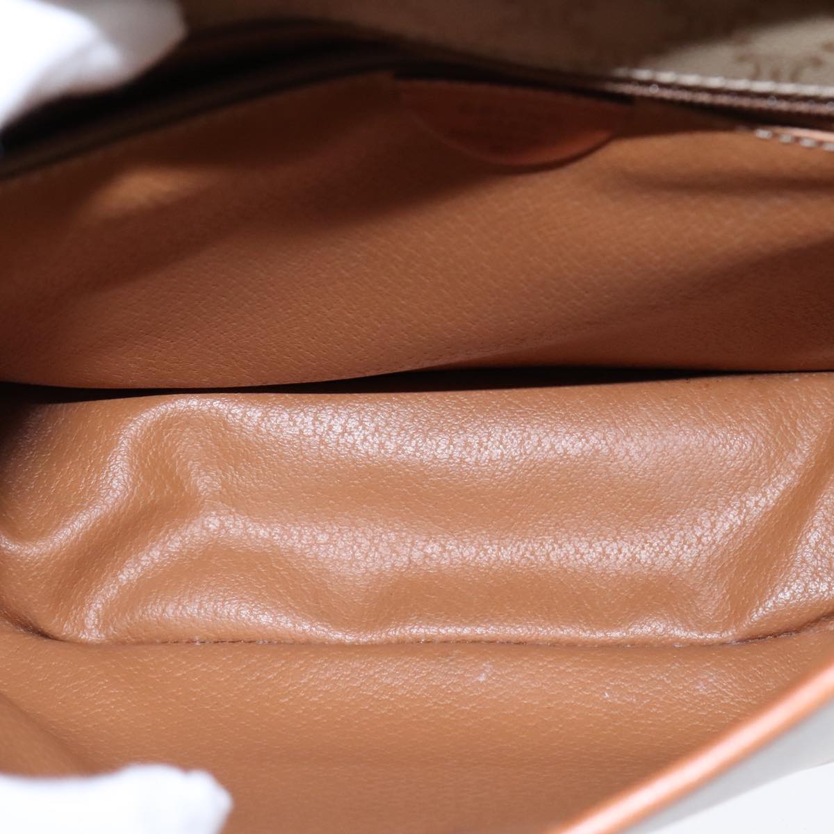Céline Macadam Beige Canvas Shoulder Bag (Pre-Owned)