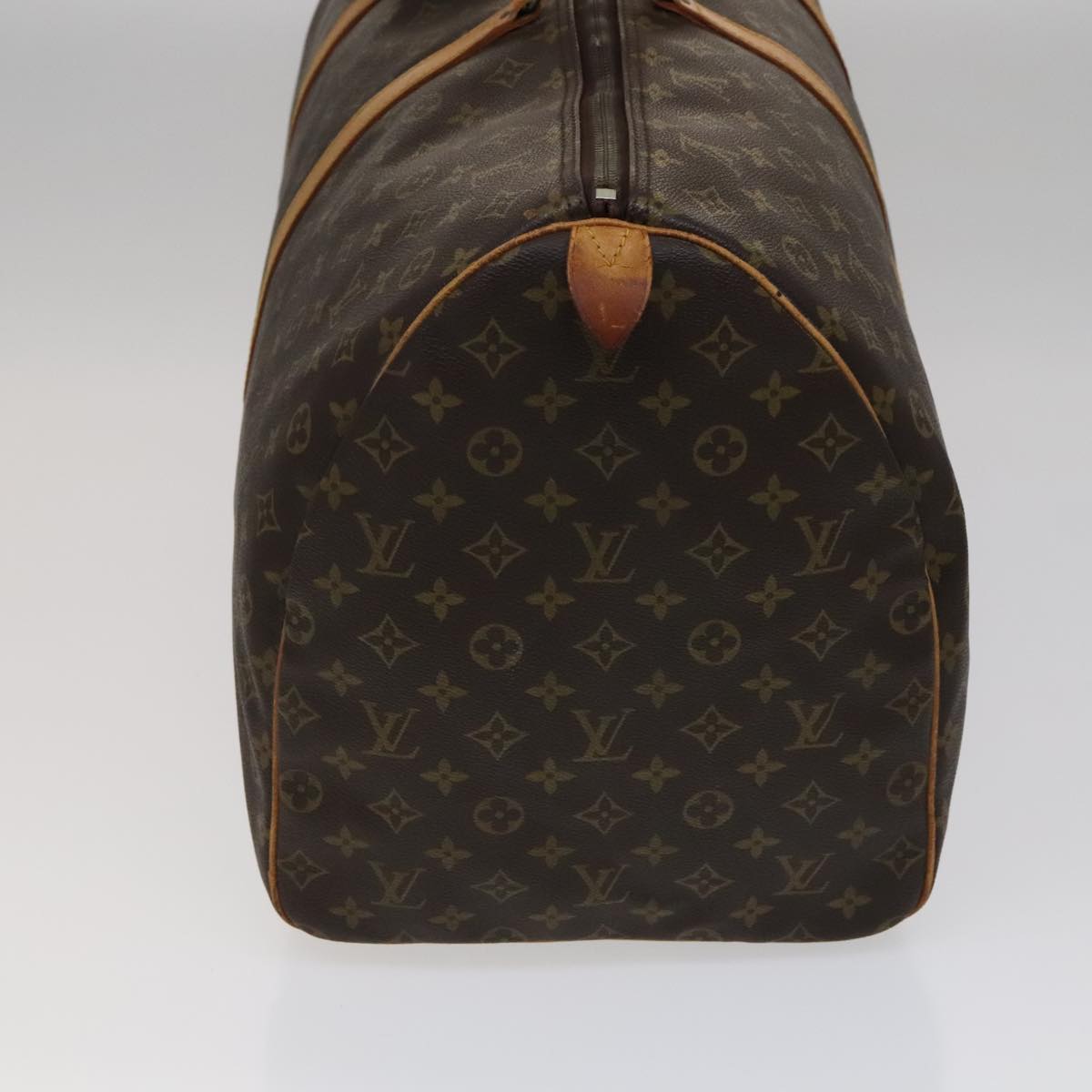 Louis Vuitton Keepall 60 Brown Canvas Travel Bag (Pre-Owned)