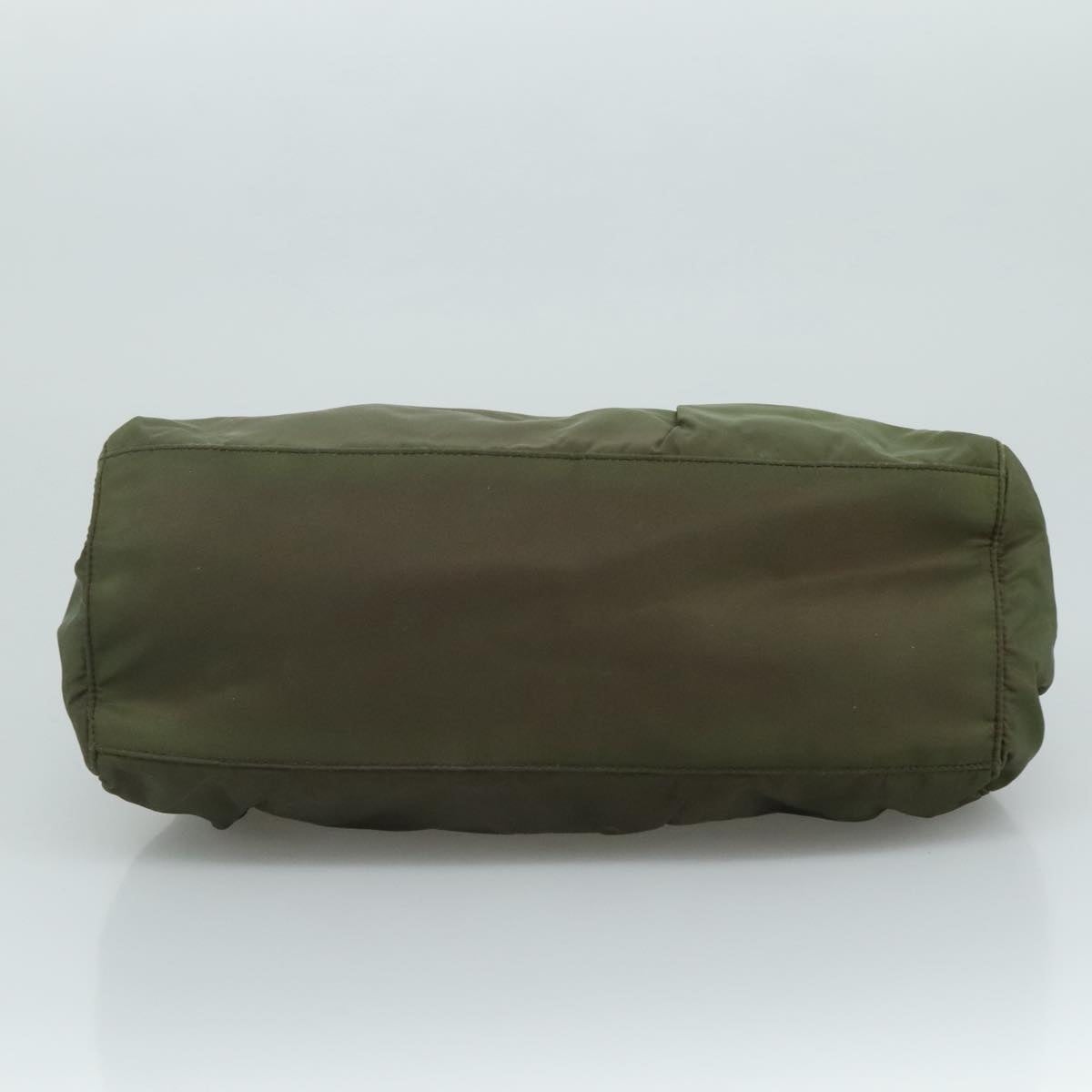 Prada Tessuto Khaki Synthetic Handbag (Pre-Owned)