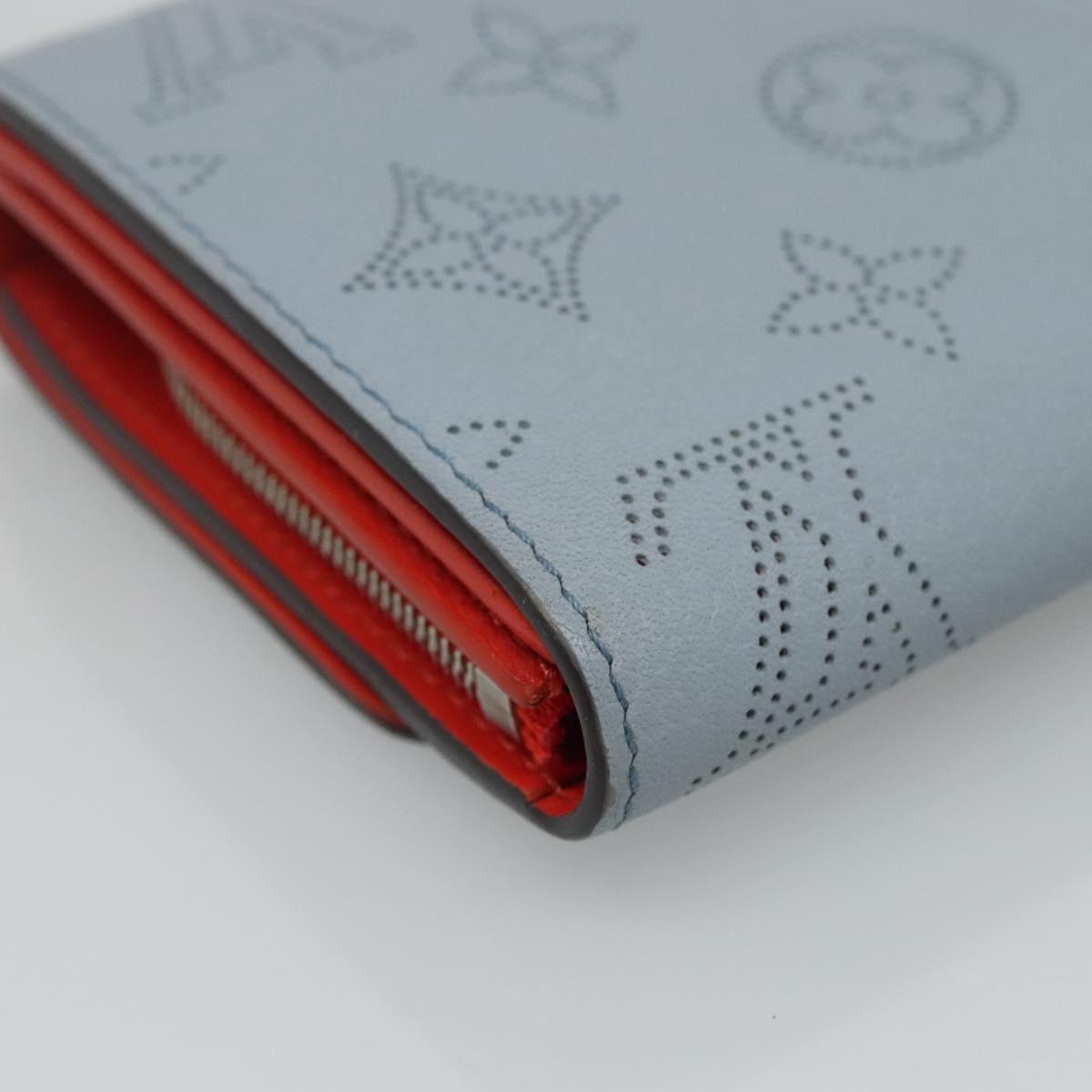 Louis Vuitton Iris Blue Leather Wallet (Pre-Owned)