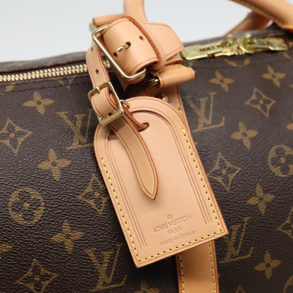 Louis Vuitton Keepall 50 Brown Canvas Travel Bag (Pre-Owned)