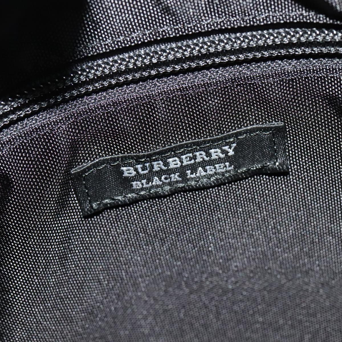 Burberry Nova Check Black Synthetic Shoulder Bag (Pre-Owned)
