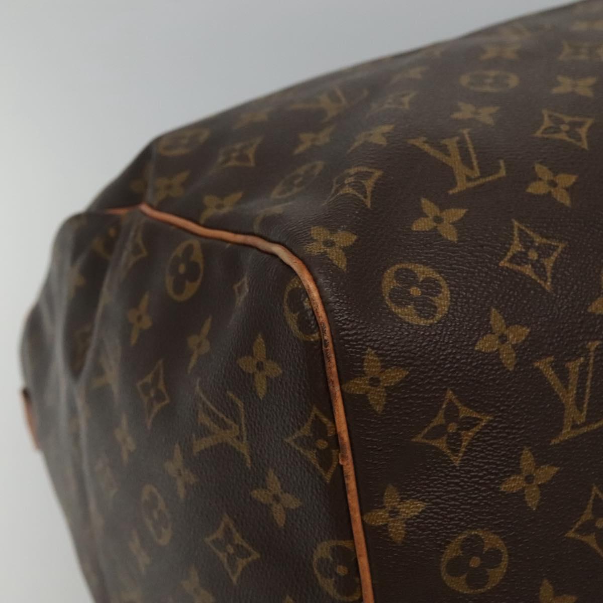 Louis Vuitton Keepall 60 Brown Canvas Travel Bag (Pre-Owned)