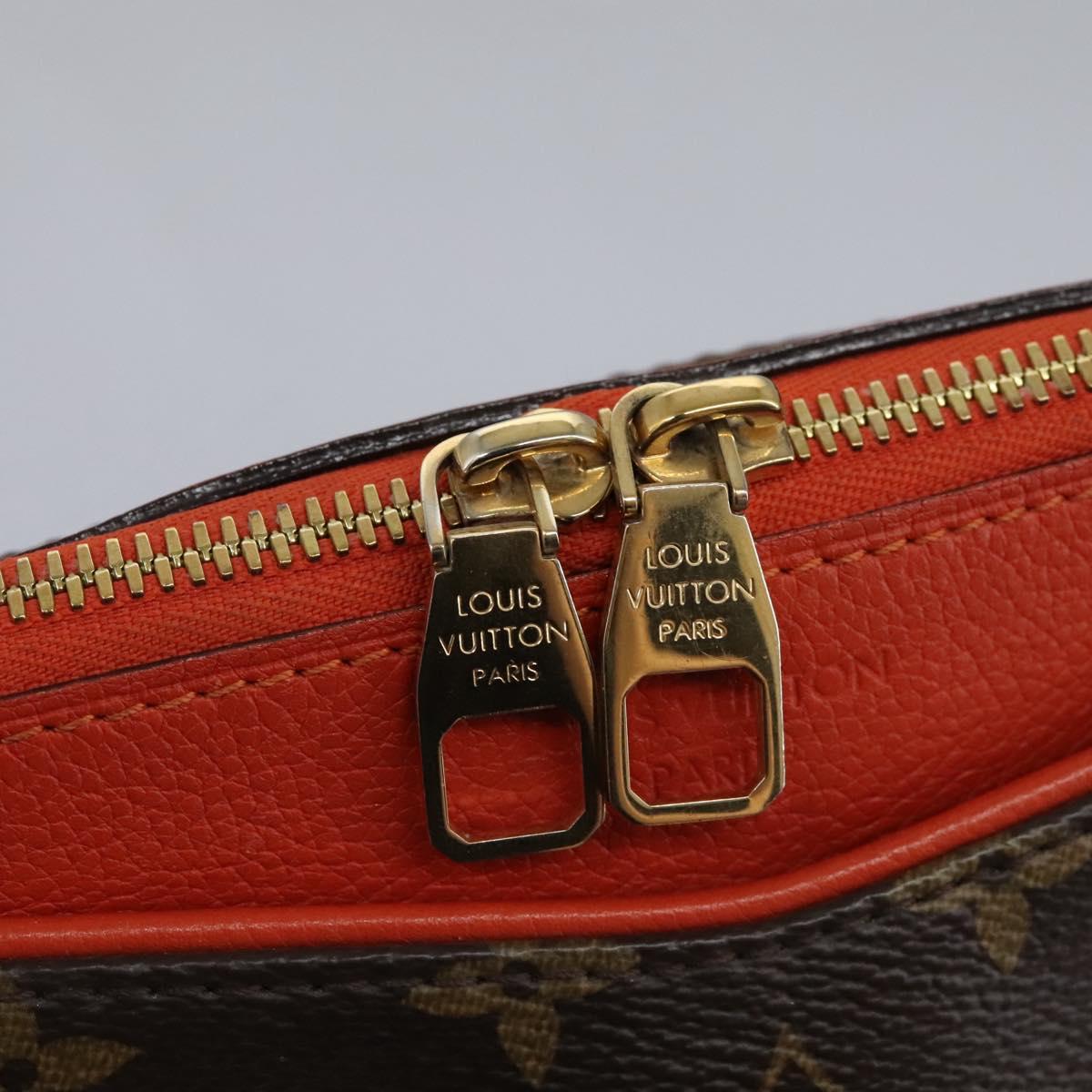 Louis Vuitton Pallas Brown Canvas Tote Bag (Pre-Owned)